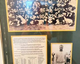 1952 World Champion Green Bay Packers with Bart Starr