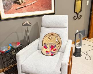 West Elm recliner chair