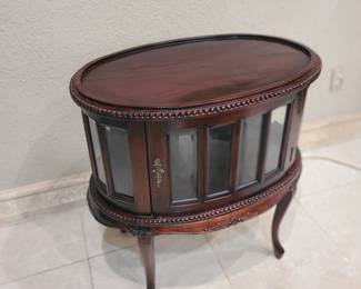 Small antique library table