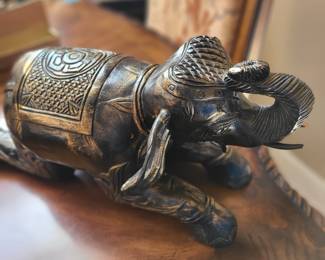 Wooden elephant