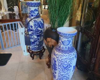 Asian vases