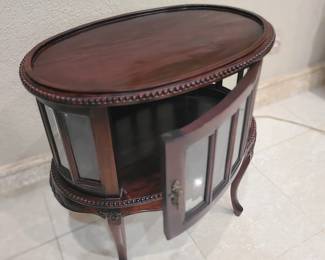 Small antique library table
