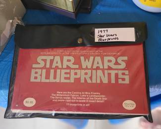 1977 Star Wars blueprints