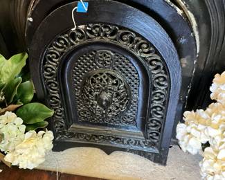 Cast Iron fireplace screens