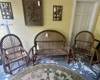 Three piece “twig” set for patio! Beautiful!