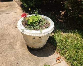 Concrete planter