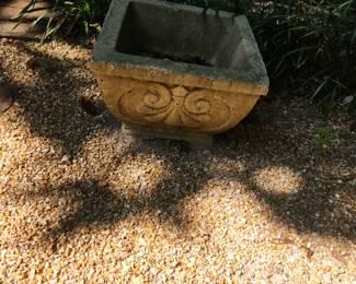 Concrete planter
