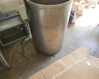Custom made tall peanut pot