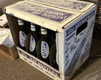 Limited Edition Coors Batt Bottles - Unopened ; Still full