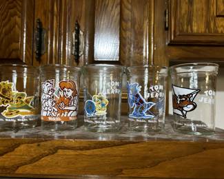 Tom and Jerry Vintage Glasses