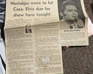 Elvis Headlines Clipping