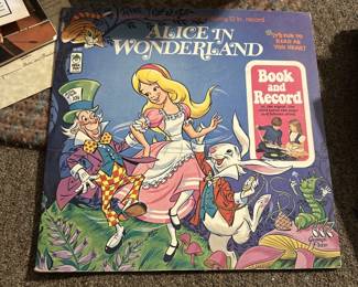 Alice in Wonderland - Book on Record