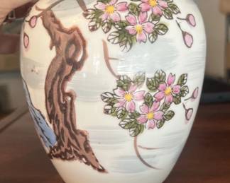 Vintage Japanese Porcelain Ginger Jar