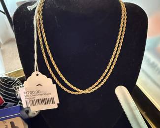 14k Chain Necklace Regular