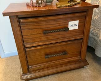 Wooden Nightstand