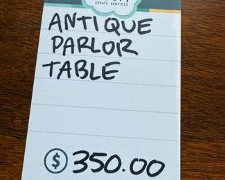 Antique Parlor Table