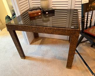 Glass Top Table