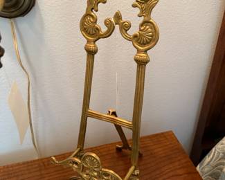 Gold Metal Display Stand