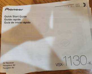 PIONEER AV RECIEVER VSX-1130-K