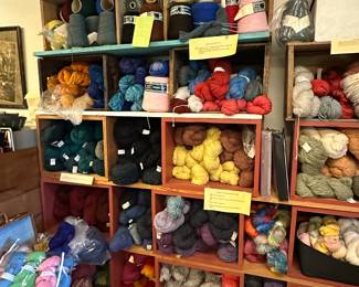 Yarn Skeins, and Spools