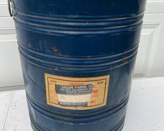 Vintage Chemical Drum