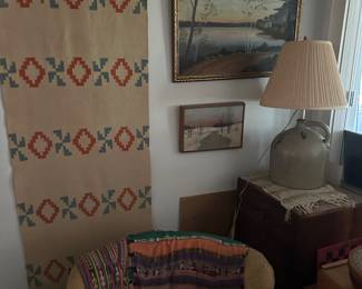 Wall hanging, framed art…vintage