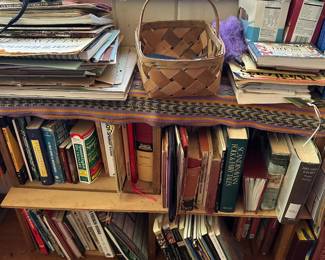 Books, baskets, binoculars