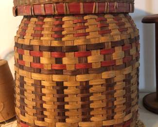 Awesome Vintage Tall Basket