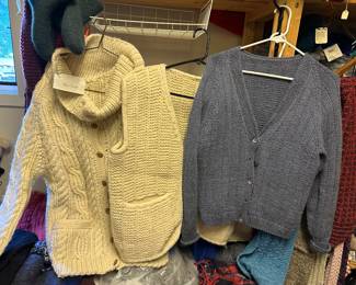 Hand knit sweaters