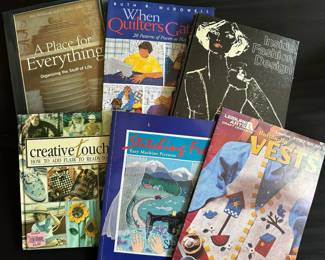 Vintage sewing books