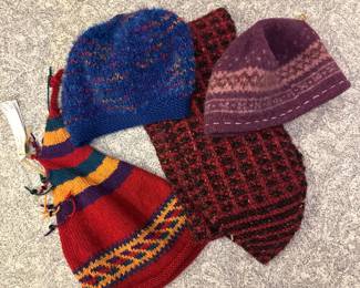 Hand Knit Caps