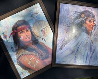 Native American Indian prints