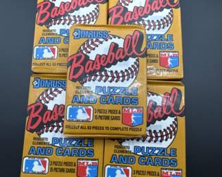 (5) Unopened 1987 Donruss Baseball Wax Packs