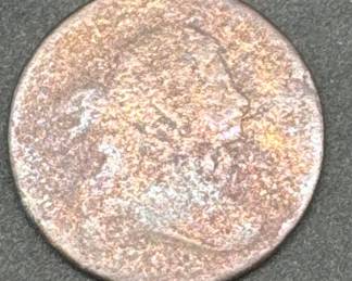 Extremely Rare 1798 Draped Bust Cent