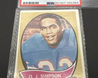 1970 Topps Oj Simpson #90 PSA Ungraded MiniSize RQ