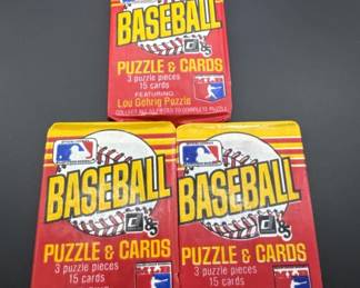 (3)1985 Unopened Donruss Baseball Wax Packs