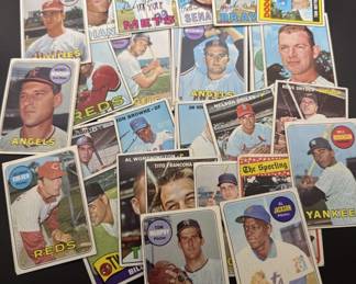 (36) 1965-1969 Topps Baseball Cards
