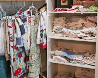 All vintage linens