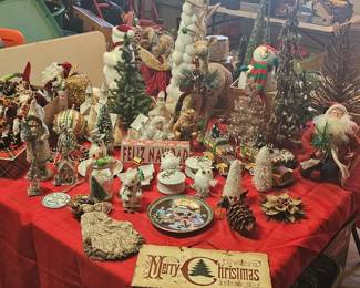 Lots of Christmas decor!