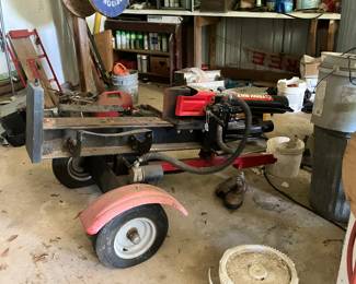 Log splitter , works great!