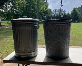 Trash cans