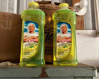 Cleaning supplies