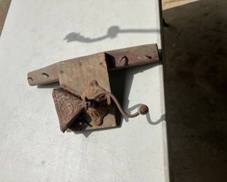 Wall mount coffee grinder very old