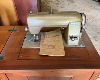 Kenmore sewing machine with manual