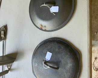 Cast iron lids