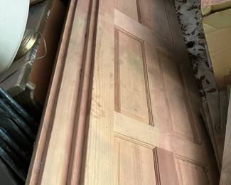 Solid wood doors