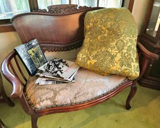 Victorian Style Settee