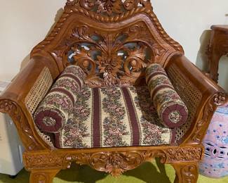 Cleopatra Nara Wood Sala Set