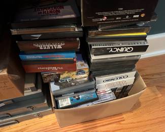 DVD's, VHS & CD's