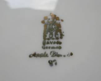 LABEL for Antique delicate dishes SET